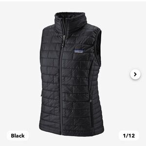 Patagonia Women's Nano Puff® Vest Black Size M